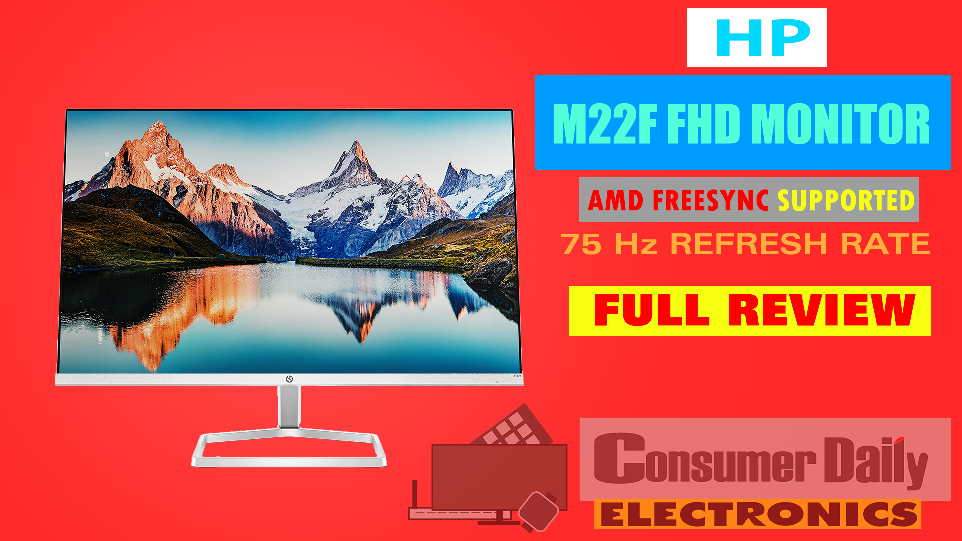 HP M22F Monitor