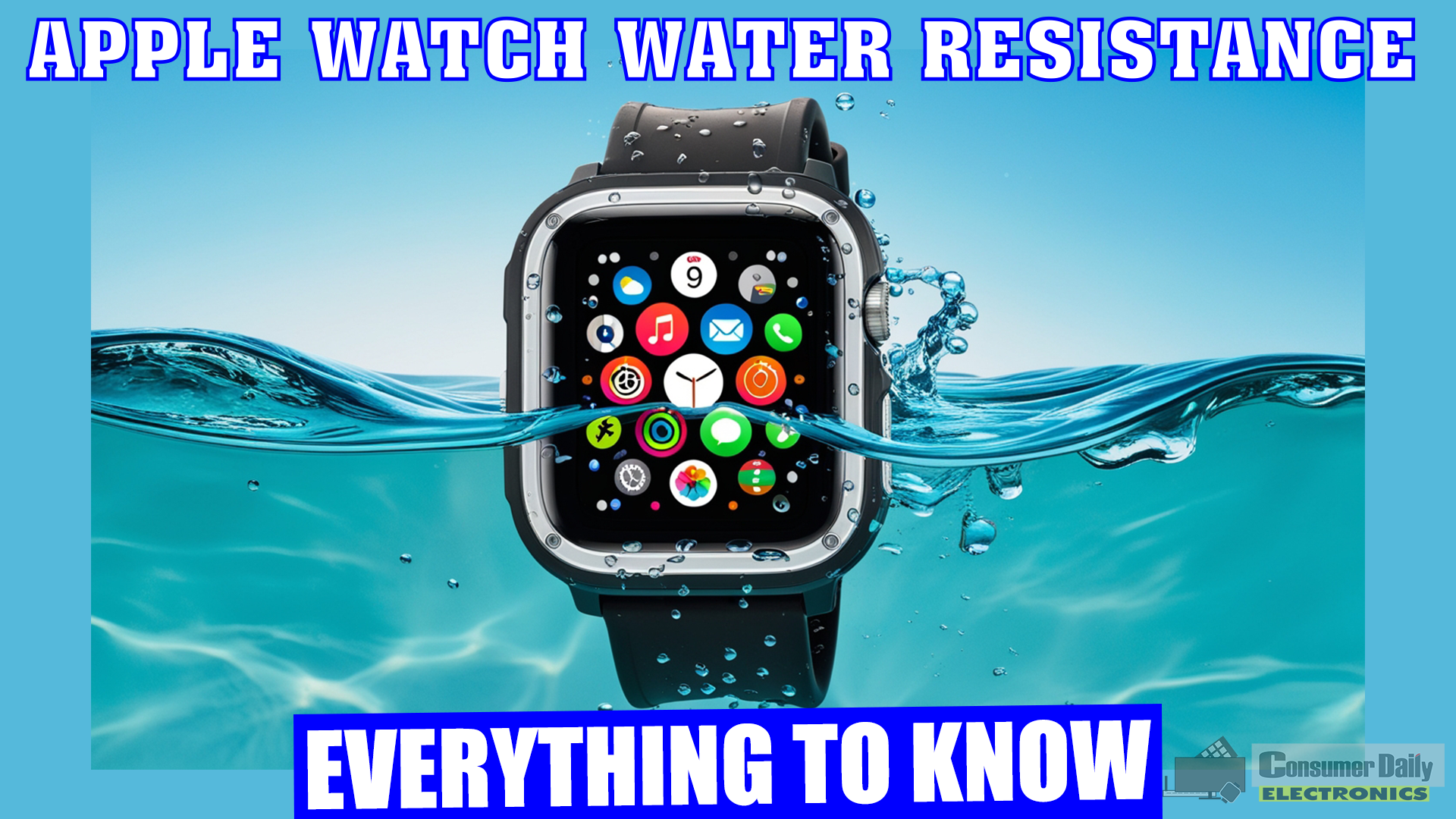 Apple Watch in the Water